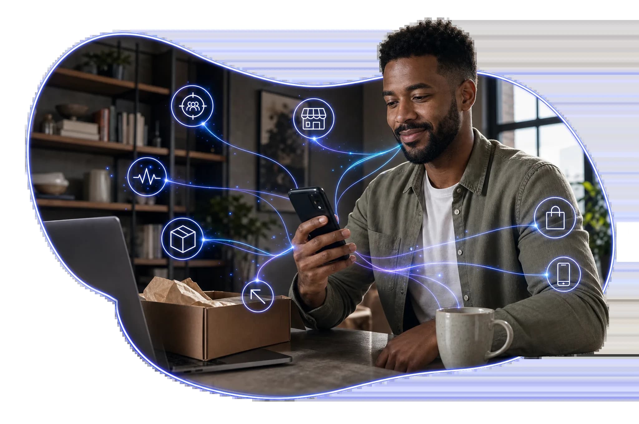 AI-powered platform surfacing the right product at the right moment